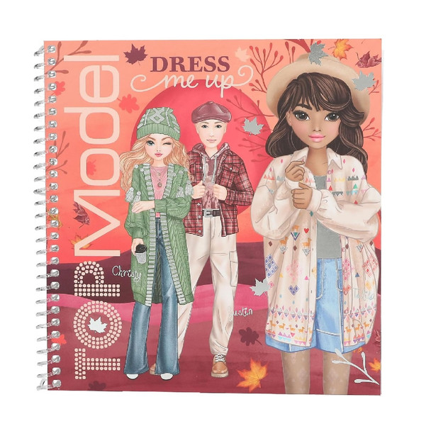 Topmodel Dress Me Up Stickerbook Cosy Themed