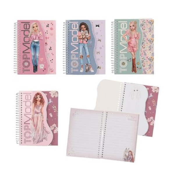 Depesche Topmodel Spiral Note Book Assorted Colours