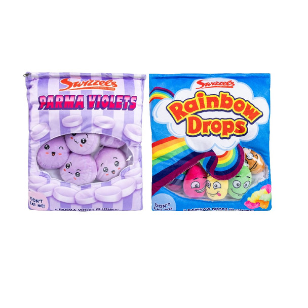 Swizzels Plush Snack Bag With 5 Adorable Sweet Plushies
