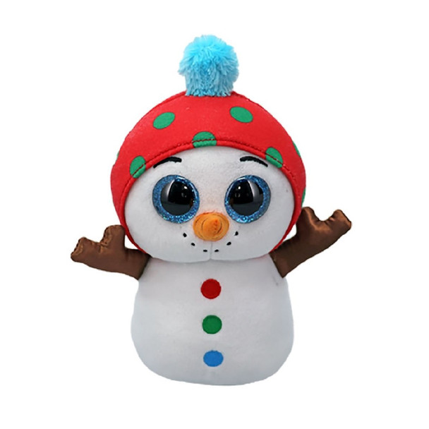 TY Dave The Adorable Snowman Beanie Boo Plush