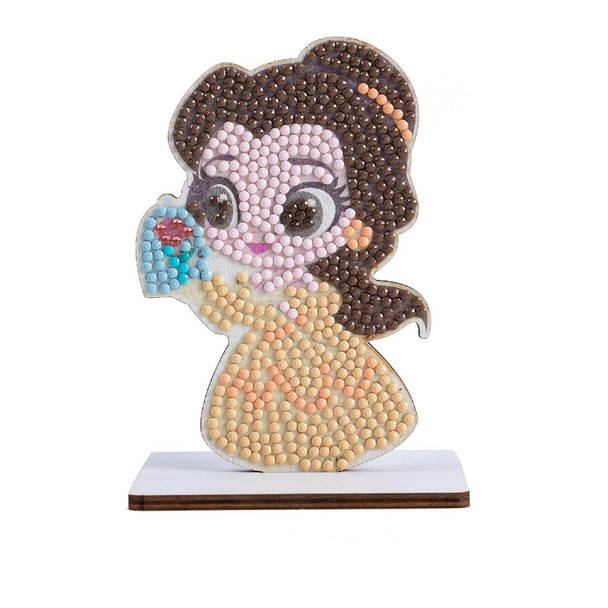 Crystal Art Beauty And The Beast Bell Crystal Set