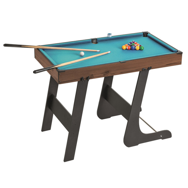 AMRAP 3ft Folding Pool Table With Balls and Cues