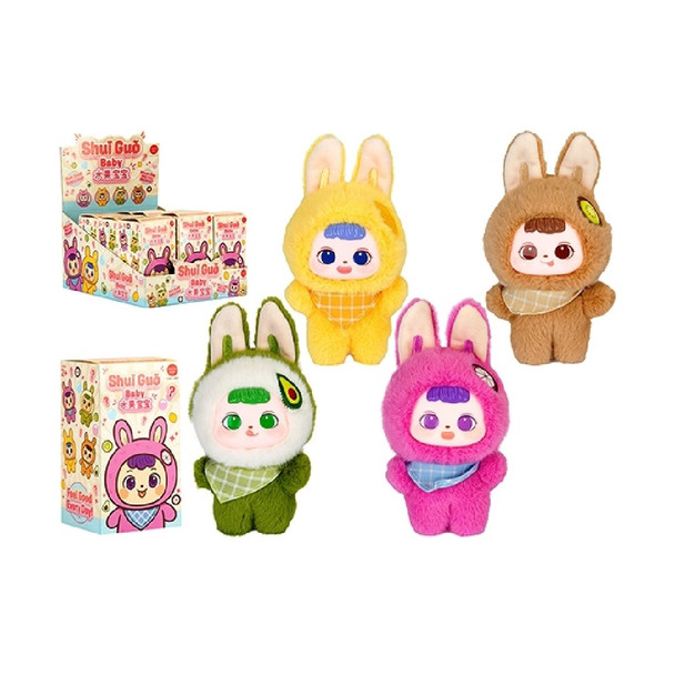 Mochi Pop 14Cm Shui Guo Fruit Bunny Baby Blind Box