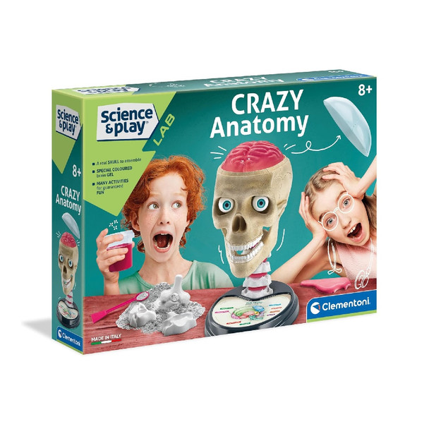 Clemontoni Childrens Science And Play Crazy Anatomy Kit
