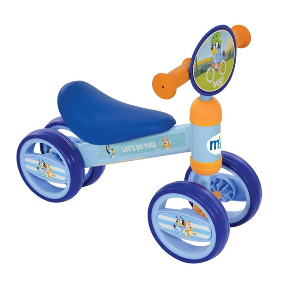 Bluey Deluxe Bobble Toddler Push Outdoor Scooter