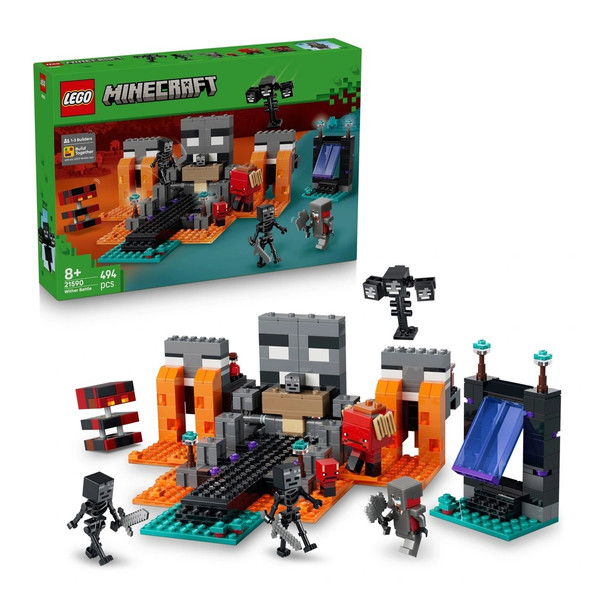 Lego Minecraft Wither Battle