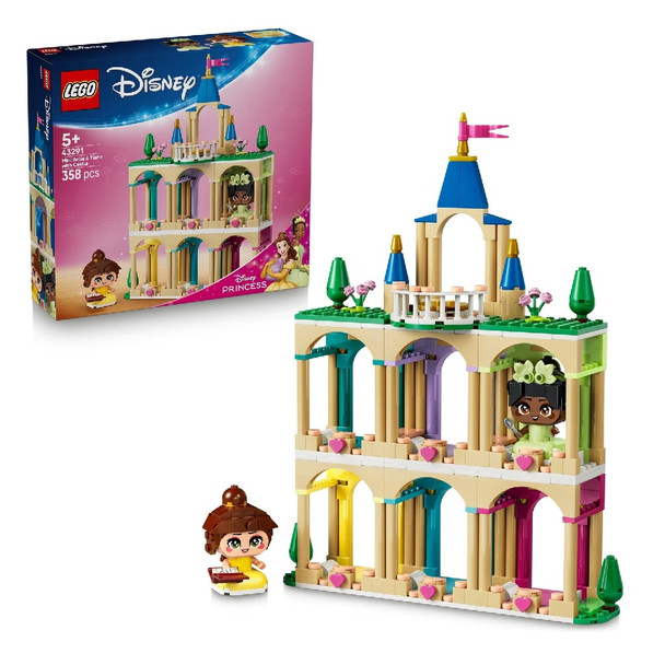 Lego Disney Princess Mini Belle & Tiana With Castle