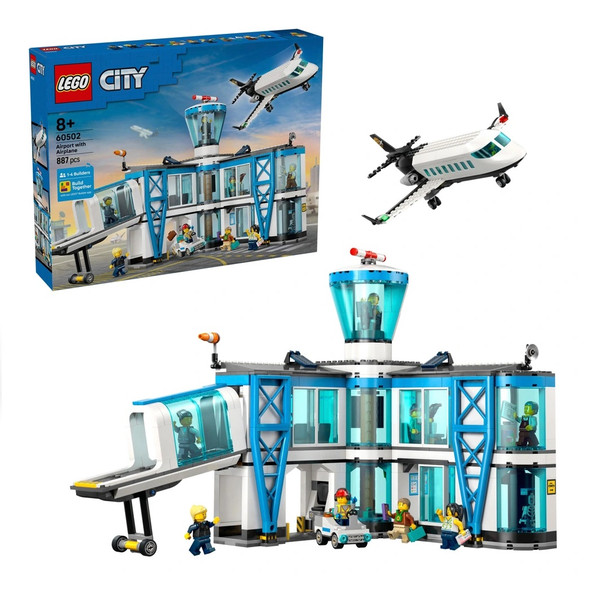 Lego My City Airport With Airplane