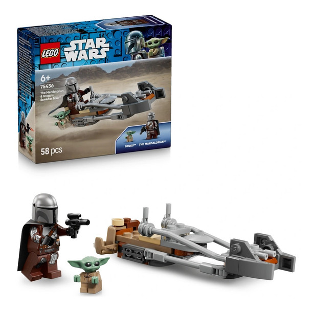 Lego Star Wars Tm The Mandalorian & Grogu's Speeder Bike