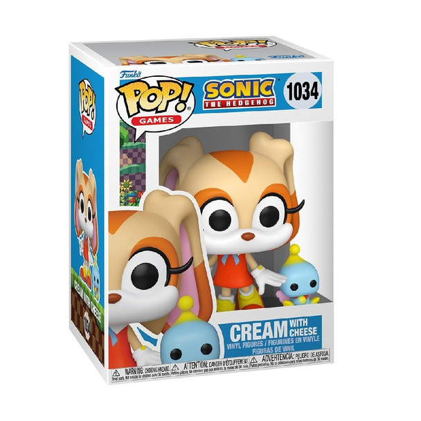 Funko Pop Sonic The Hedgehog Cream With Cheese Figure 1034