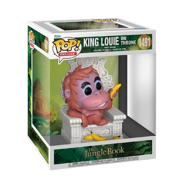 Funko Pop Deluxe The Jungle Book King Louie On Throne Figure 1491