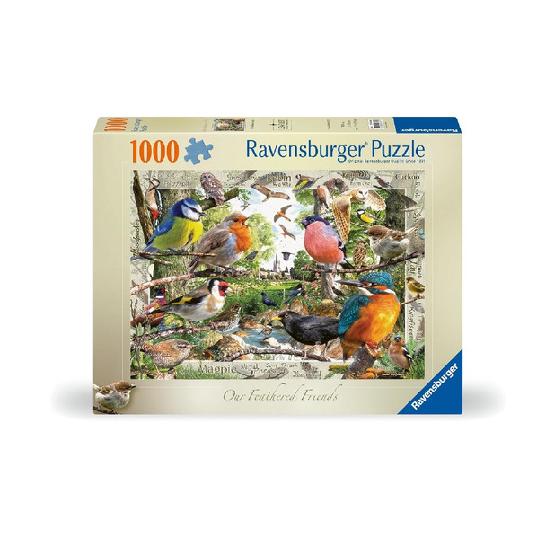 Ravensburger Our Feathered Friends 1000 Piece Jigsaw Puzzle