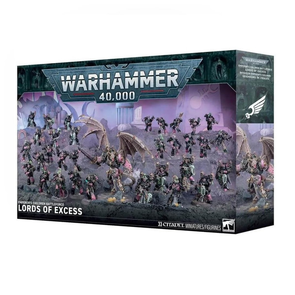 Games Workshop - Warhammer 40,000 - Emperors Children Battleforce: Lords of Excess