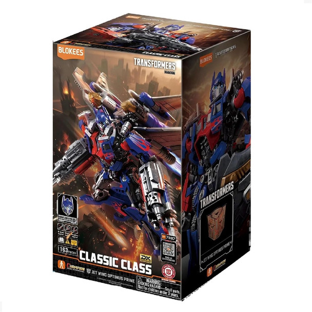 Blokees Transformers Classic Class 21 Jet Wing Optimus Prime