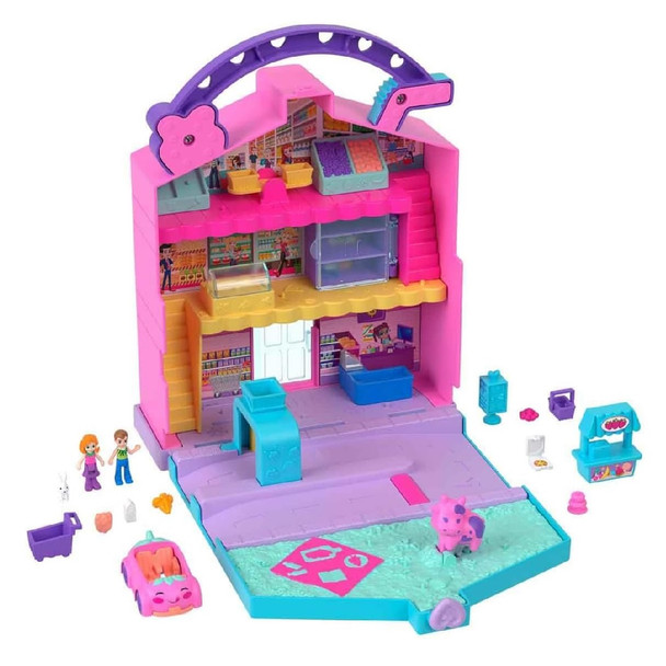 Polly Pocket Pollyville Fresh Market Playset