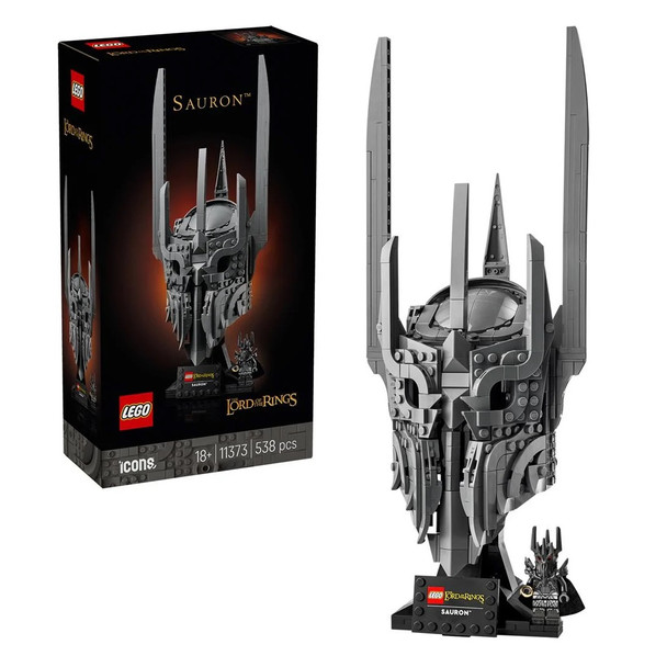 Lego Icons Lord Of The Rings Sauron Helmet With One Ring