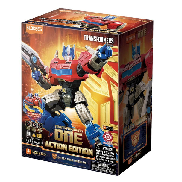 Blokees Transformers Action Edition 04 - Tf One Optimus Prime / Orion Pax