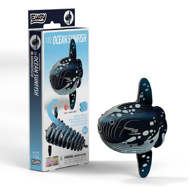 Eugy Ocean Sunfish 3D Model Craft Kit