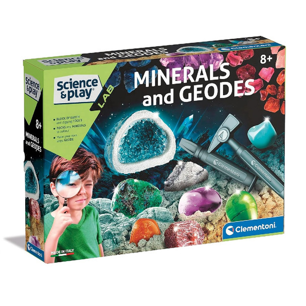 Clementoni Science&Play Minerals And Geodes