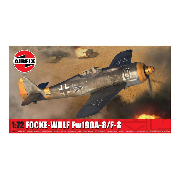 Airfix Focke-Wulf Fw190A-8/F-8 Aircraft Model Kit