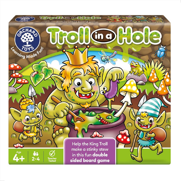 Orchard Troll In A Hole Fami;ly Board Game