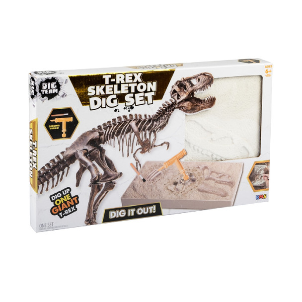Dig Team T Rex Skeleton Dig Set