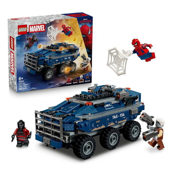 Lego Super Heroes Marvel Spider-Man Prison Transport Chase