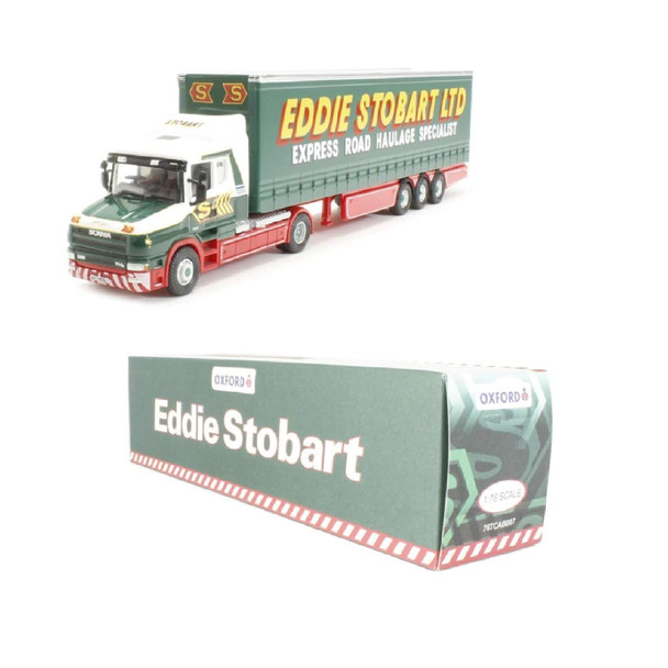 Oxford Diecast Eddie Stobart Scania T Cab Curtainside