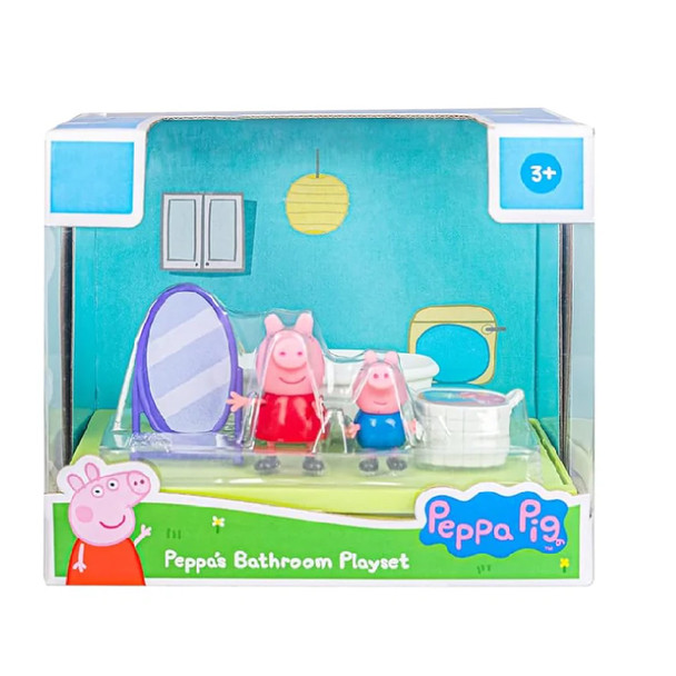 Peppa Pig Playset Bathroom Play Set