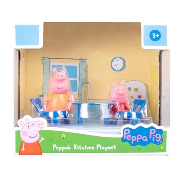 Peppa Pig Playset Kitchen Play Set