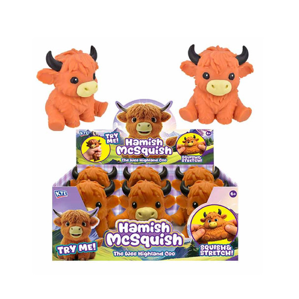 15Cm Large Squishy Highland Cow