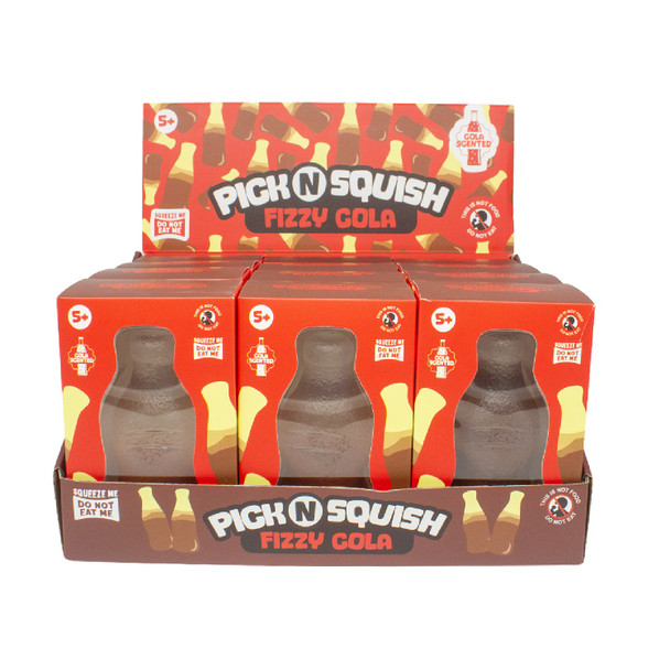 Pick N Squish Fizzy Cola Bottle  Sensory Toy