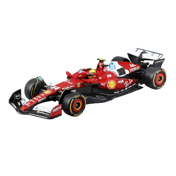 Bburago - Ferrari SF-25 F1 2025#44 Hamilton with Helmet