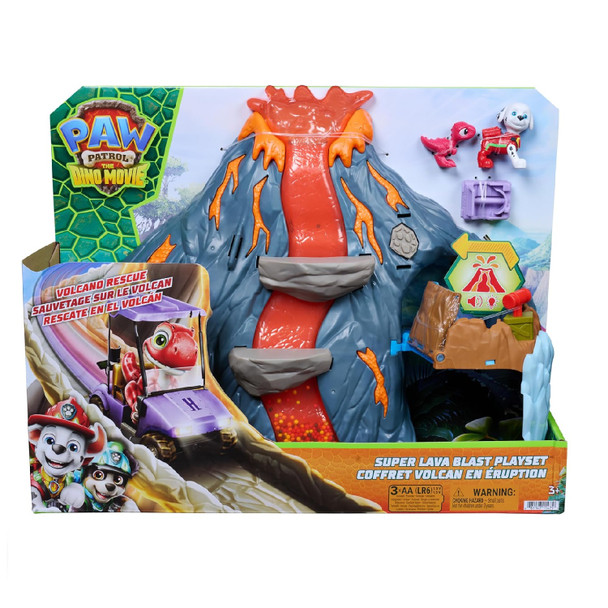 Paw Patrol Lava Volcano Preschool Playset