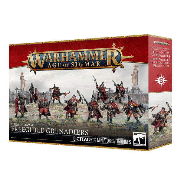 Warhammer Age of Sigmar Cities of Sigmar: Freeguild Grenadiers