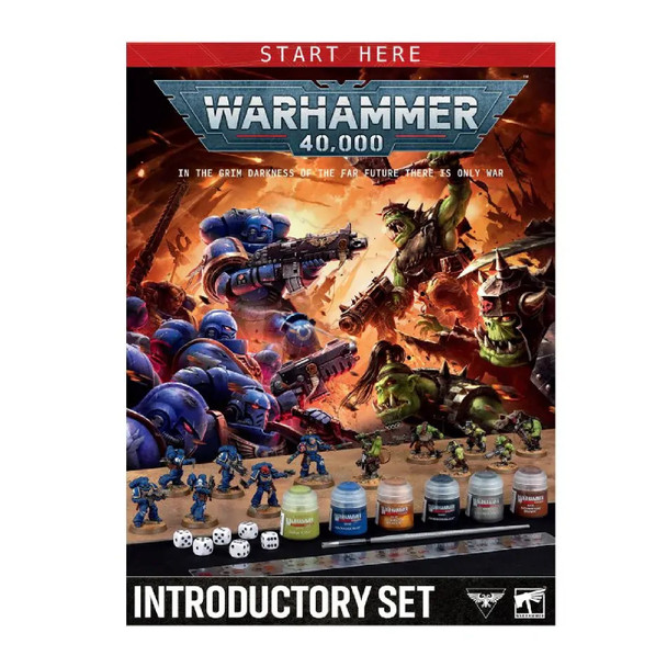 Warhammer 40,000 Introductory Set - Starter Box Set with Miniatures, Paints & Tools