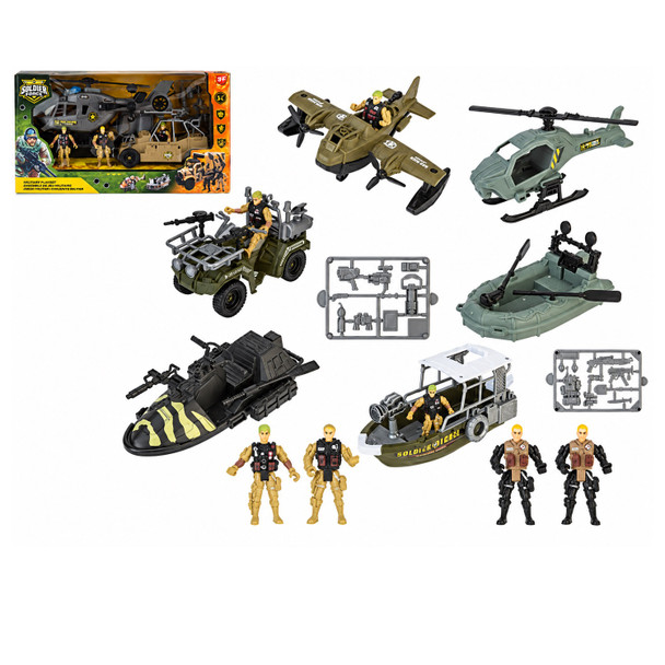 Soldier Combat Extra Large Military Play Set Assortment