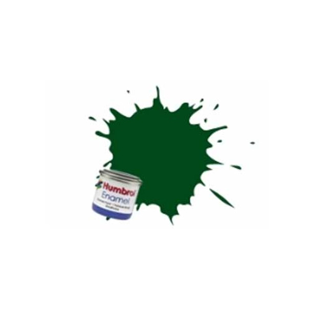 Humbrol Enamel Paint 14ml No 3 Brunswick Green - Gloss