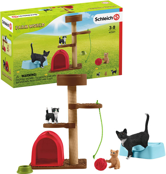 Schleich Farm World Playtime For Cute Cats