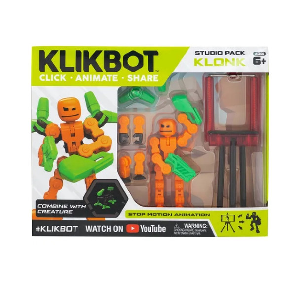 Klikbot Studio Klonk Action Playset