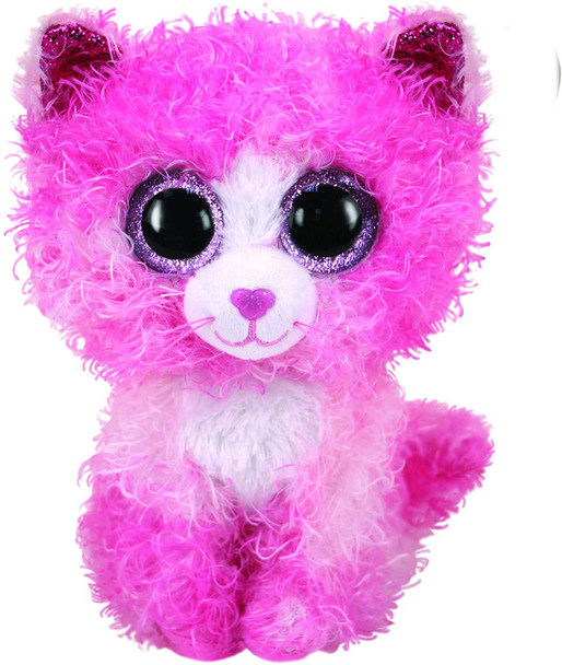 TY Boo Med - Reagan Pink Cat