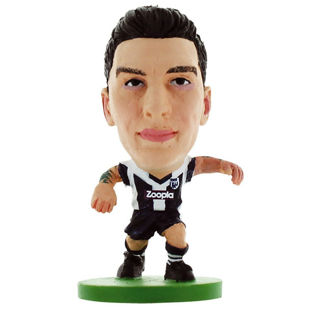 SoccerStarz Figure West Bromwich Albion Home Kit Liam Ridgewell