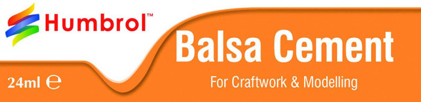 Humbrol Paint 24ml Balsa Cement (Tube)