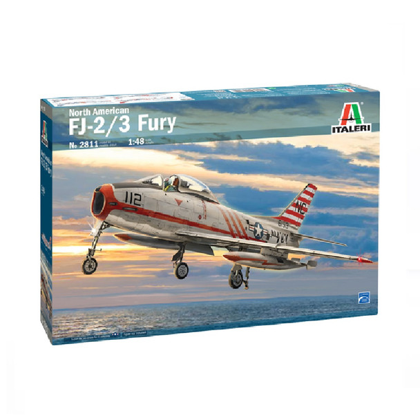 Italeri 2811 North American FJ-2/3 Fury 1:48 Plastic Model Kit