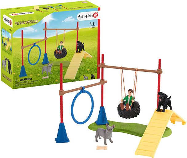 Schleich Farm World Puppy Agility Training