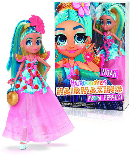 Hairdorables Hairmazing Prom Perfect Fashion Doll Willow Just Play Pink Hair