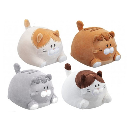 Chonky Cats 20cm Soft Toy (Colours Vary)