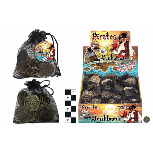 Pirate Coins with Jewellery Costume Accessory Pouch main image 0