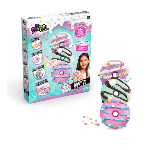 Sugary Crush Donuts – Faites des friandises Amusantes – Comprend Tout ce Dont Vous Avez Besoin pour Faire des Beignets colorés à partir de différents