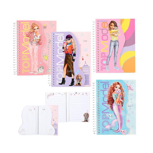 Top Model Notebook Candy Topmodel Mini Spiral Design NoteBook Assortment